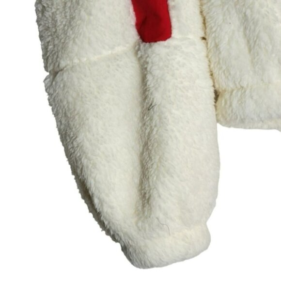 BP OverSize Teddy bear hooded crop pullover jacket - Picture 3 of 7